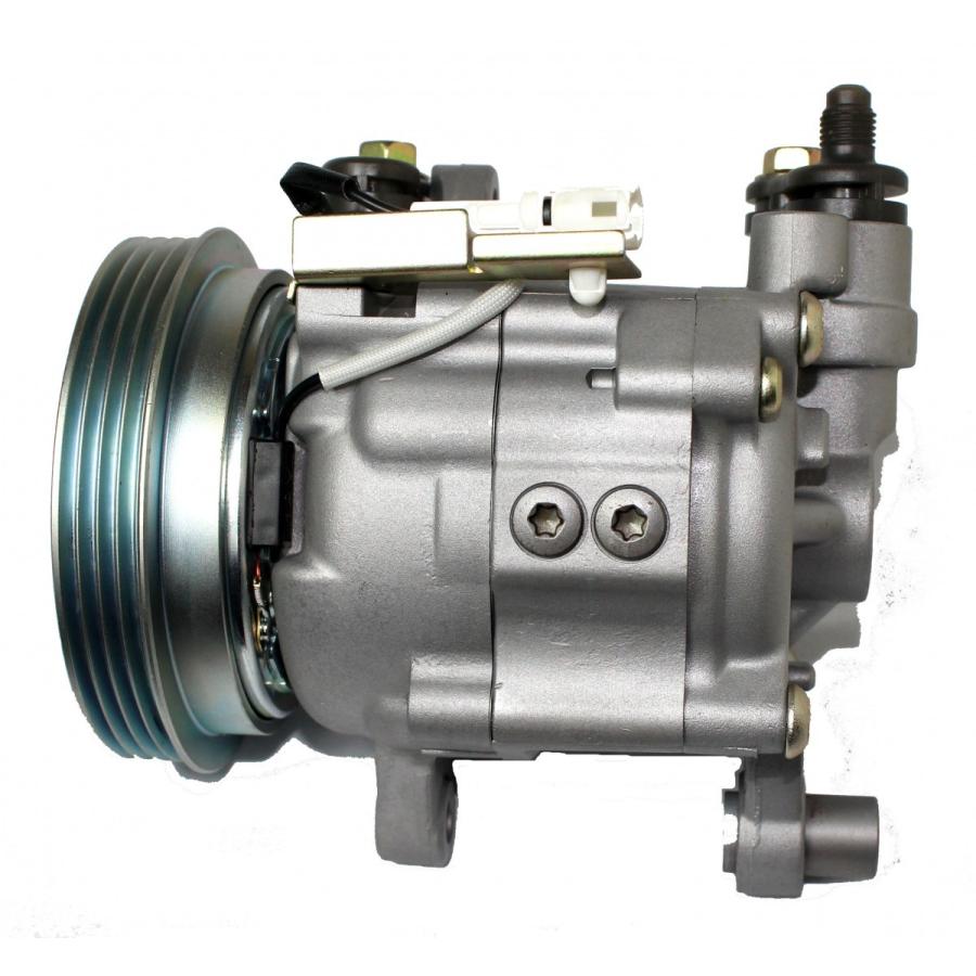 サンバー TT1 TT2 TV1 TV2 ゼクセルエアコンコンプレッサー　リビルドガス付Oリング付