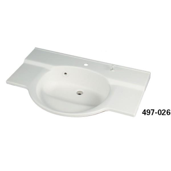 トイレ 水回り商品 水栓 蛇口などdiy商品を豊富に品ぞろえボウル一体型カウンター 497 026 カクダイ 手洗 洗面器 蛇口無し