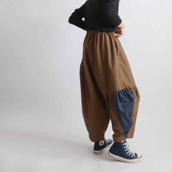 送料無料 愉快なパンツ祭り 85cm 贅沢ギャザータック入 ボール