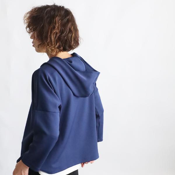 新作 ジャージ伸縮ストレッチ かぶるだけプルオーバー ゆったり ワイド