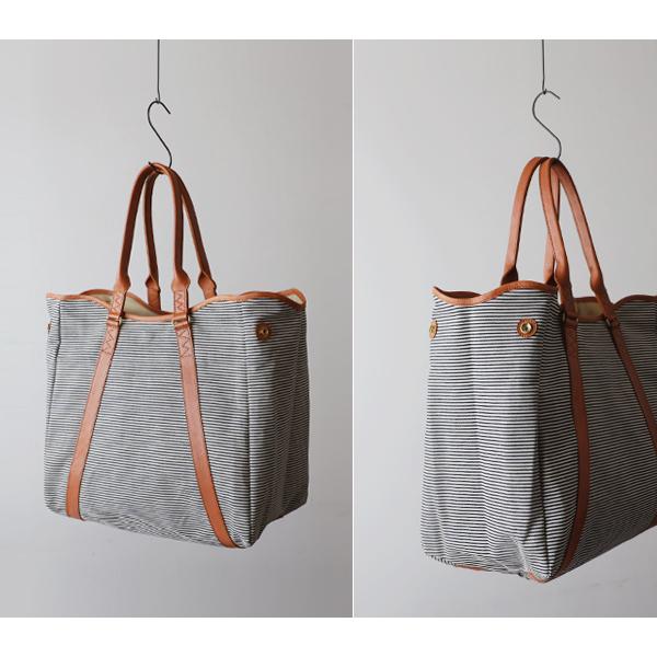 新作 ヒッコリーDENIMデニム 3way トート バッグ 革レザー 旅行