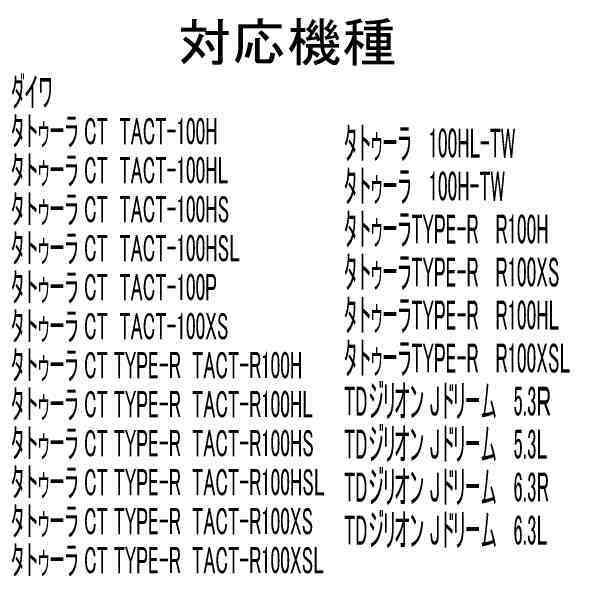 ダイワ タトゥーラ HD カスタム 150 スプール用ベアリング HXタイプS(10-3-4 &8-3-4)｜any-yhshop｜07