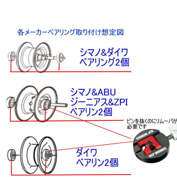 ダイワ スティーズ A TW 1016-CC スプール用 ベアリング (11-5-4 ダイワ スティーズ A TW 1016-CC スプール用 ベアリング (11-5-4