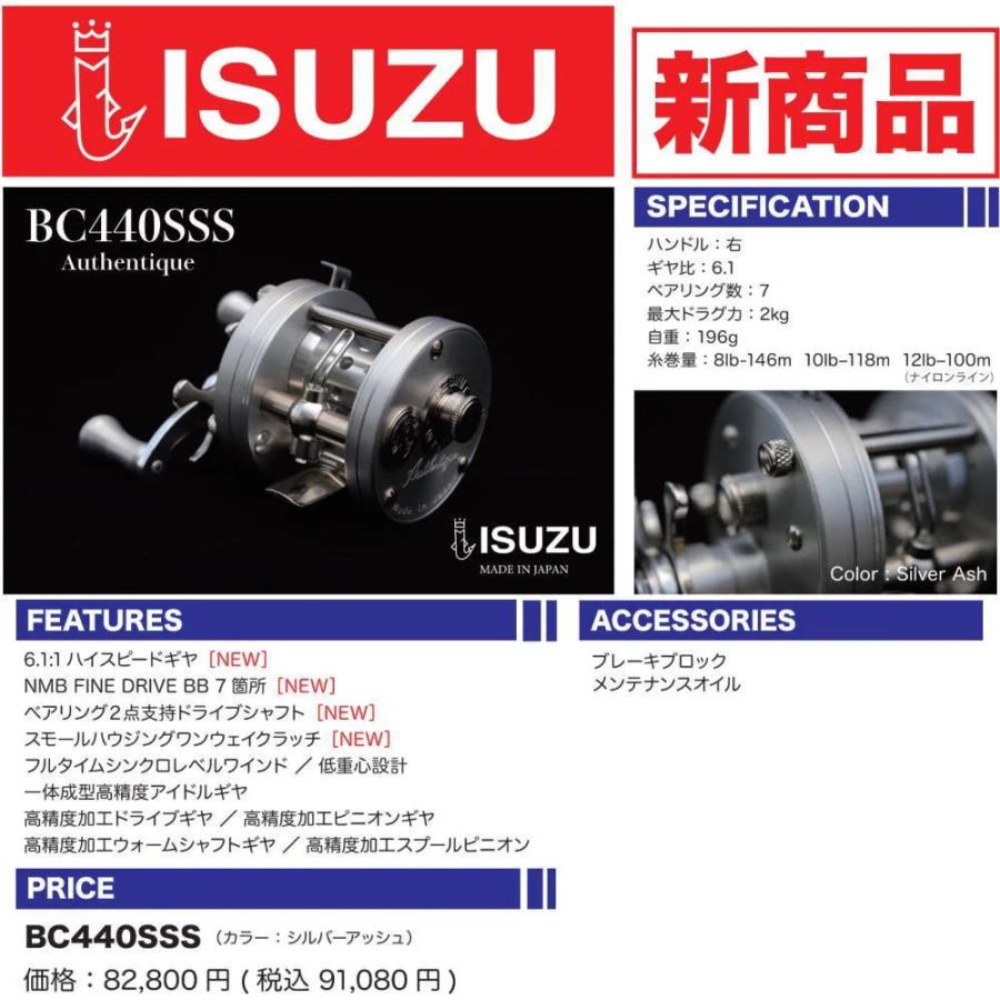 五十鈴工業 BC440SSS : 4573549710847 : 釣具アニー - 通販 - Yahoo 