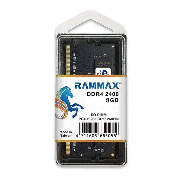 RAMMAX RM-SD2400-8GB 限定特価 PC4-19200 8GB X 1枚 5130-RM-SD2400-8GB 大幅値下げランキング 2400MHz DDR4-2400 1.2v 260ピン
