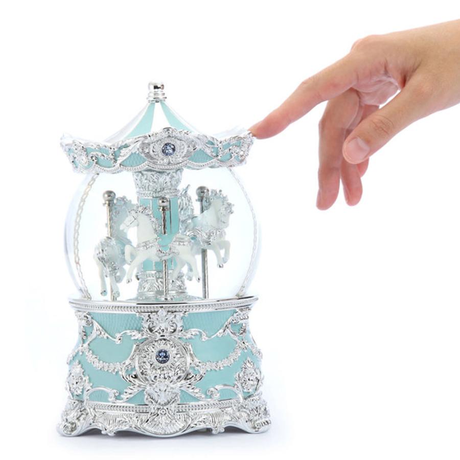 高級 スノードーム メリーゴーランド プレゼント【安心保証 送料無料