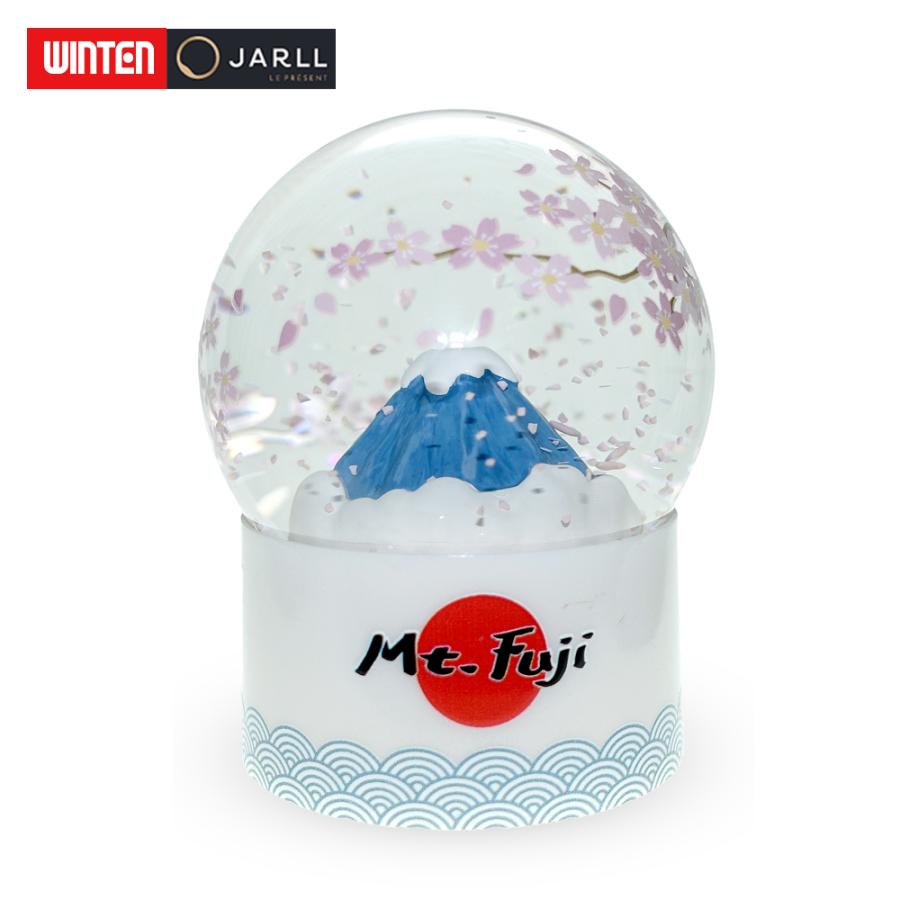 スノードーム 富士山 桜 プレゼント JARLL IA23001 日本 Mt.Fuji 正月