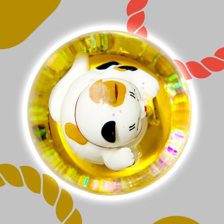 スノードーム 金運舞う招き猫 プレゼント JARLL IA25008 日本 tokyo