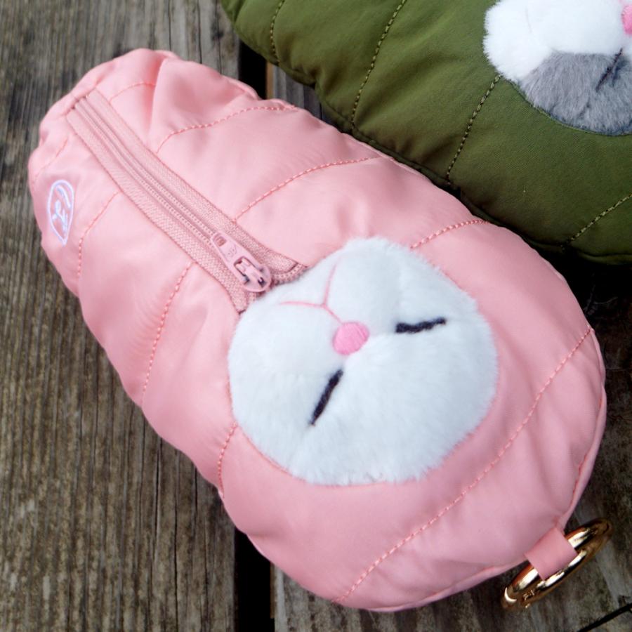 ぼうみたいなねこ用 寝袋 キーリング付き ぬいぐるみ用 猫 ねぶくろ