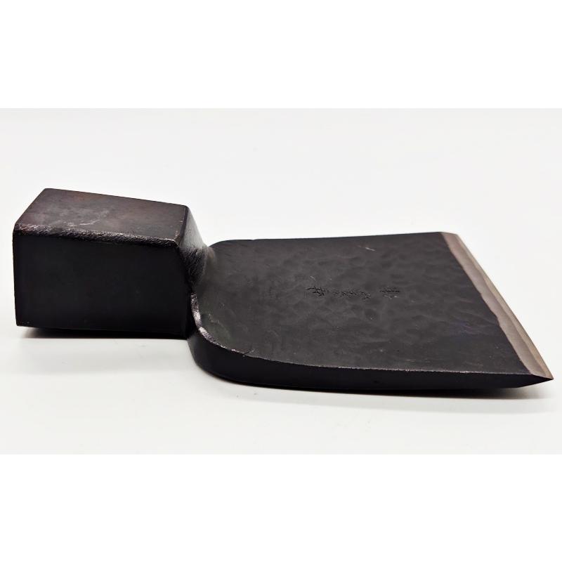 大工チョウナ3 大工ちょうな 手斧 槌目 柄なし : 山林刃物・打ち刃物の