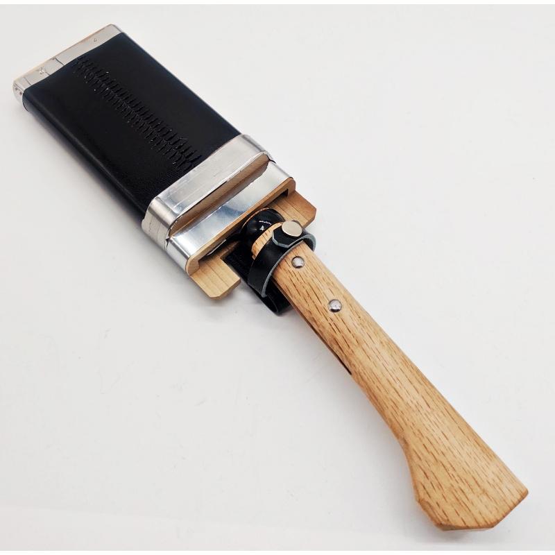 枝打ち両刃鉈 今須型2 6寸 180mm 総重量：約750g 両刃 割り込み