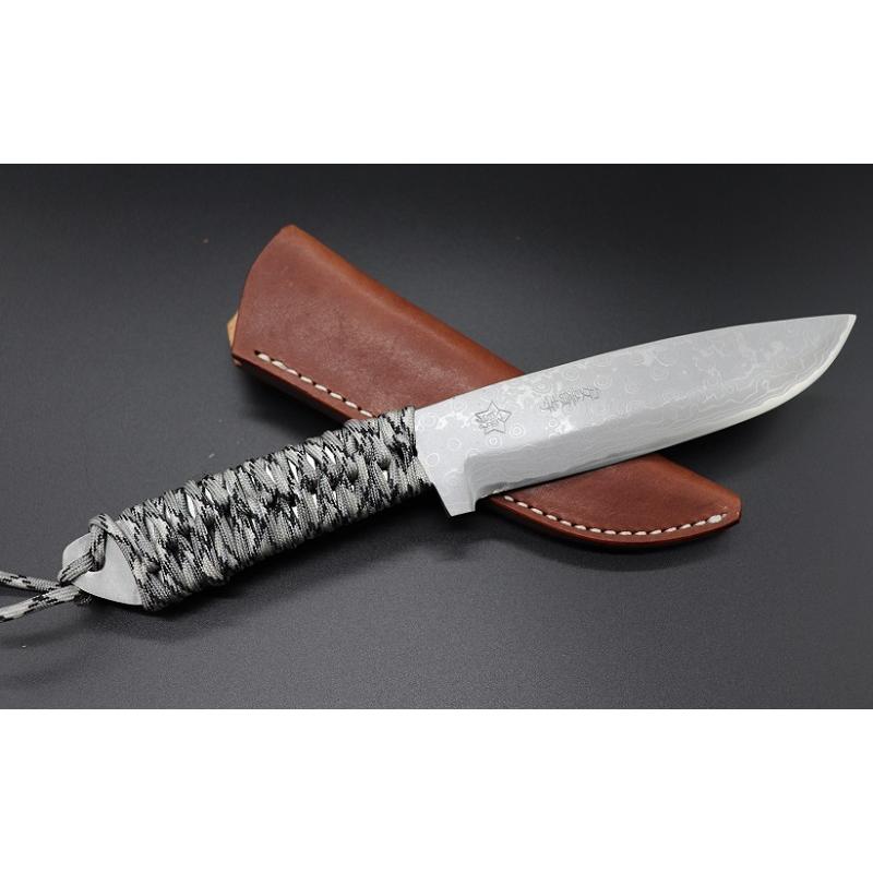 パラコード巻き 共柄 小剣鉈 白 黒 Parako White 山林刃物 打ち刃物の安養寺屋 通販 Yahoo ショッピング