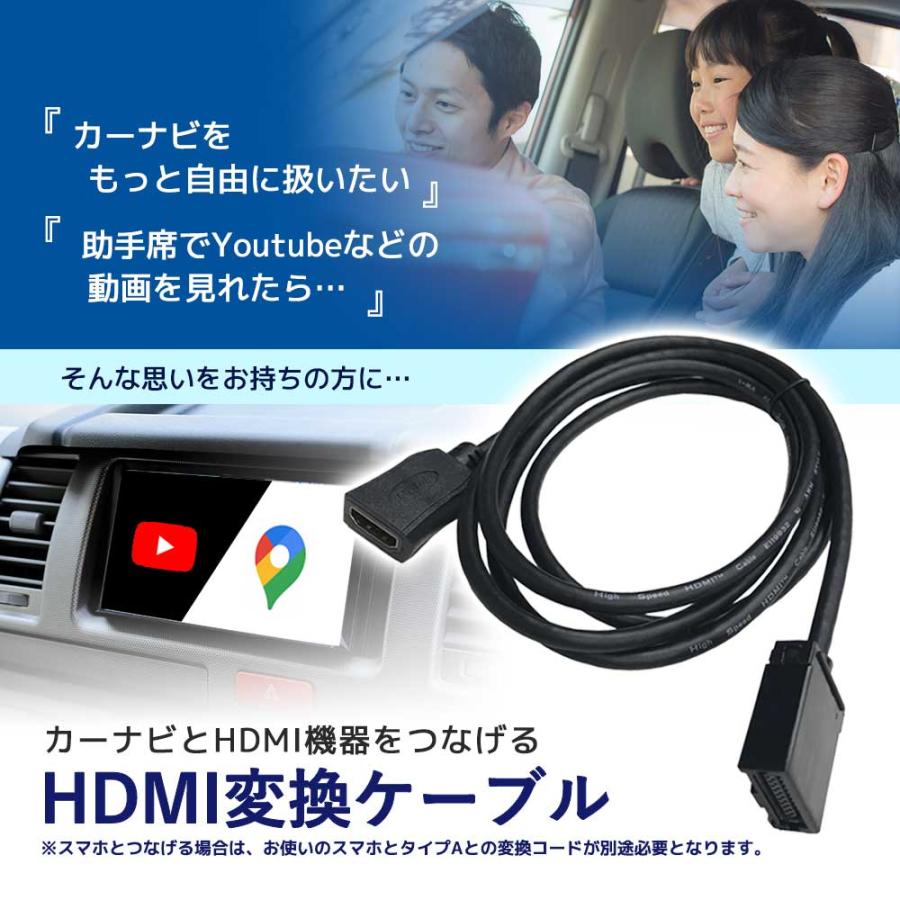 春新作のトヨタ NSZN-Z68T HDMI ミラーリング ケーブル カーナビで