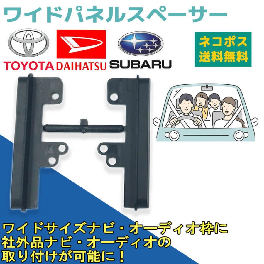 トヨタ シエンタ H15.9 〜 ワイドパネル スペーサー 汎用 市販 社外品