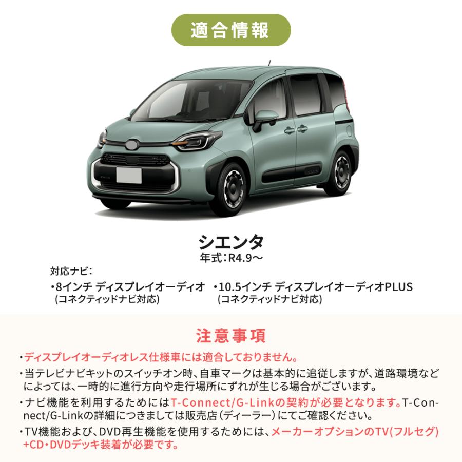 シエンタ(車) 専用説明書 シエンタ 10系 ディスプレイオーディオTV
