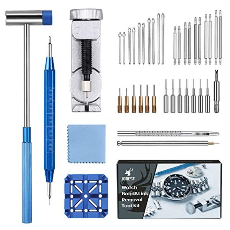 Jorest 時計バンド調整工具セット セット腕時計 ベルト交換 工具 バネ棒外し 時計 腕時計 ピン ピン抜き工具 エニシングm 通販 Yahoo ショッピング