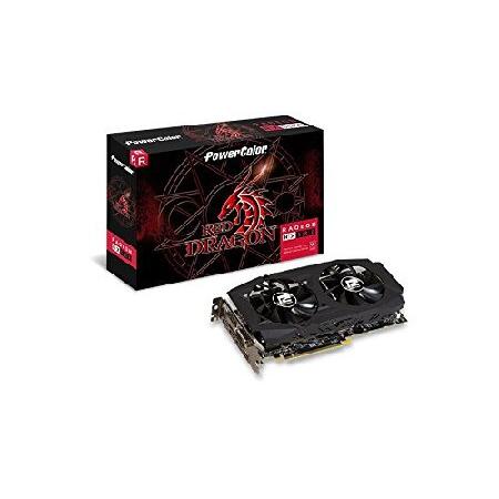 【即納&大特価】 AXRX GDDR5] 8GB 580 RX Radeon Dragon [Red 8GBD5-3DHDV2/OC 580 グラフィックボード、ビデオカード