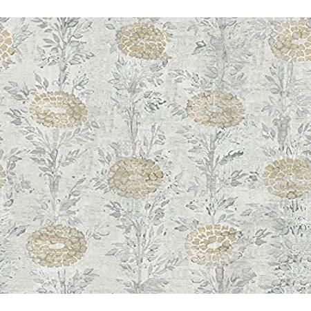都内で Ronald Wallcoverings York Redding Marigold French White And Gold Garden Tea 壁紙 Binghamtonhots Com