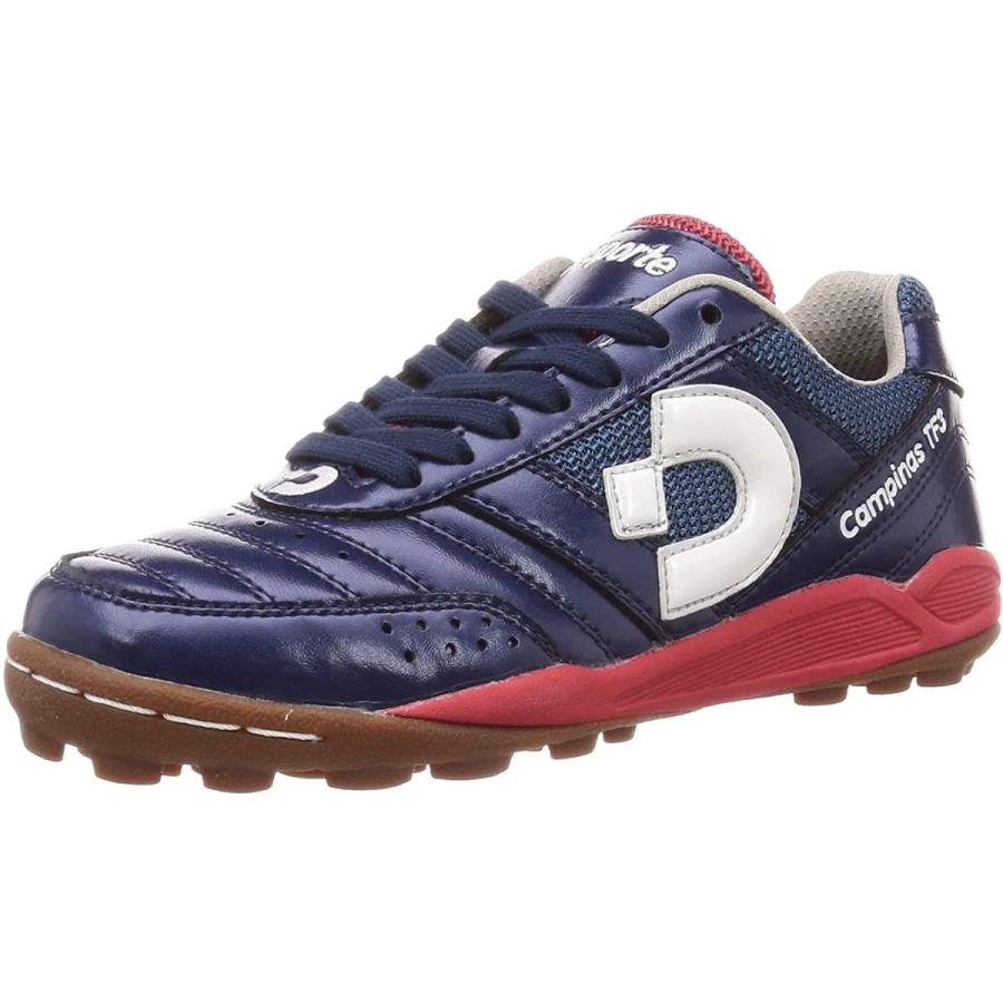 累計販売2万枚突破 デスポルチ フットサルシューズ 人工芝用 カンピーナスtf3 高衝撃吸収 初心者向け Ds 1441 ネイビー レッド ホワイト 22 Cm 国際ブランド Www Skylanceronline Com