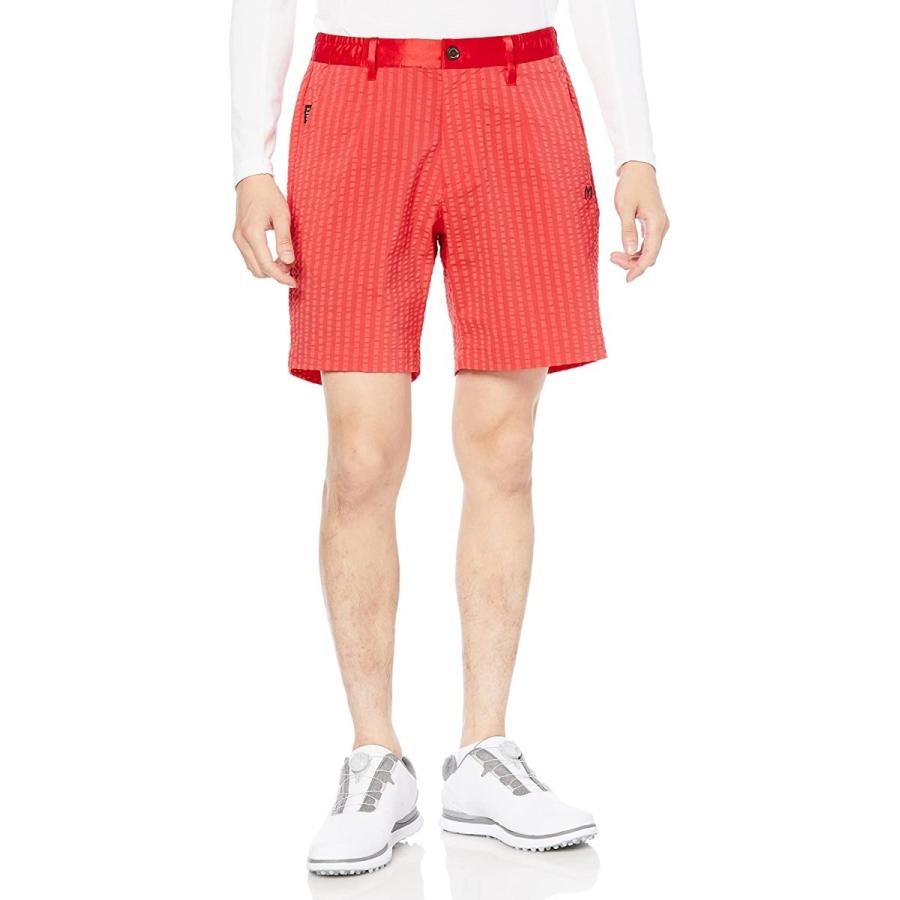 マスターバニー メンズ ショートパンツ 軽量サッカー素材 ストレッチ性 ゴルフ 758 150 コーラル 3 S ギフト