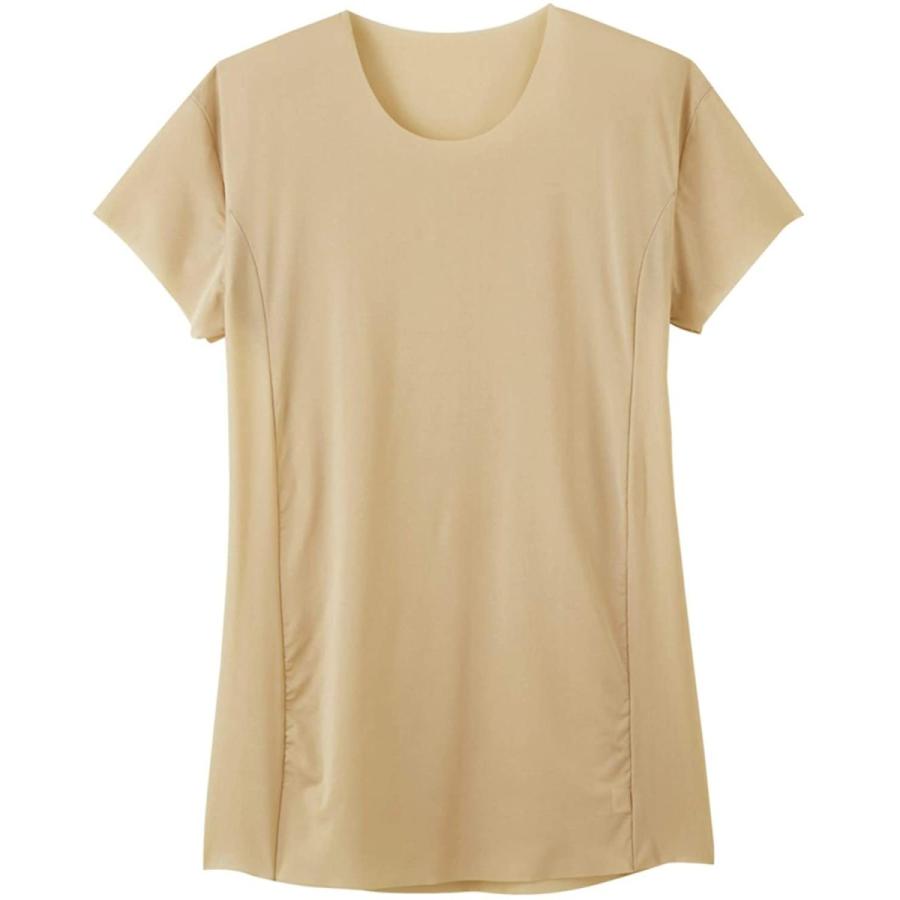 グンゼ] Tシャツ アドバンスレーベル クルーネック(脇パット付) メンズ ロッシュベージュ 日本 M (日本サイズM相当) 通販