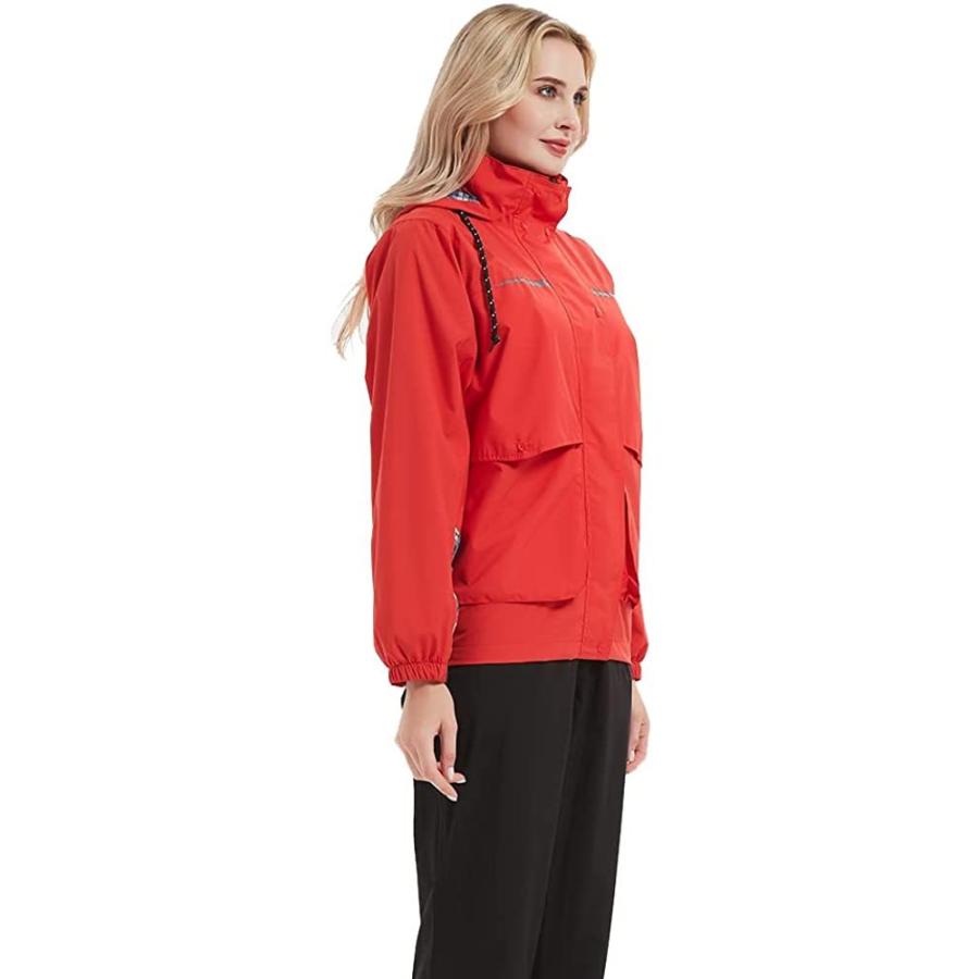 レインウェア レディース レインスーツ ゴルフパーツ 工具 アオキ アウトドア 上下セット ファッション二重防水 防風 軽量 アウトドア ゴルフ ファッション二重防水 防風 軽量 レインコート エニシングshop マウンテンパーカー 在庫有り