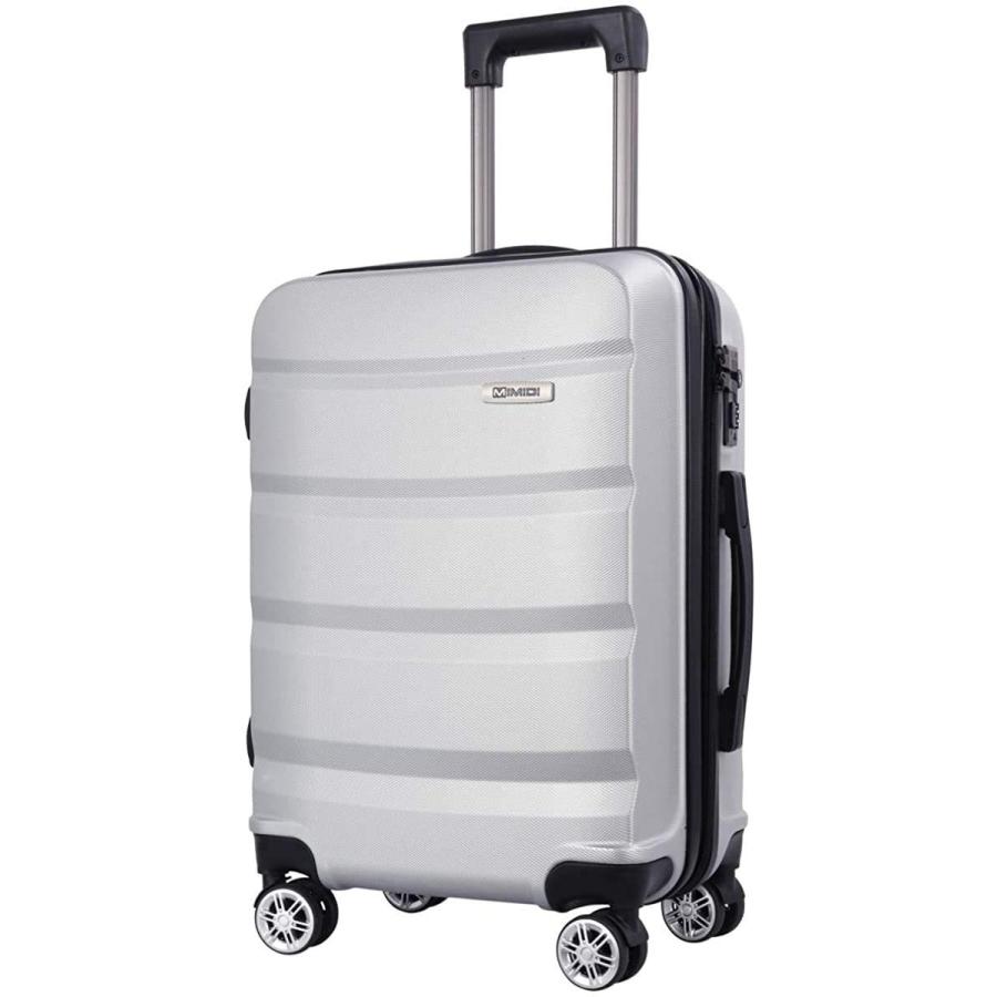 スーツケース 超軽量 キャリーケース 耐衝撃 キャリーバッグ 三段式キャリバー ダブルキャスター 360度回転 拡張 最大52 Offクーポン