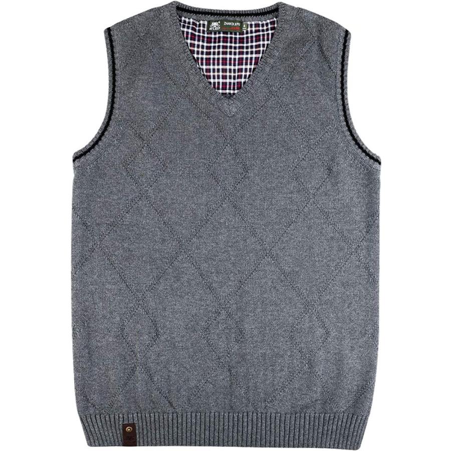 ファッション セール ヒラロキ Hilarocky ニットベスト メンズ コットン Vネック ビジネス カジュアル セーターベスト 春夏秋 Xl Roguvf4j02 Www Ludlowbar Com Au