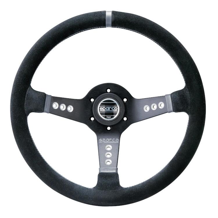 sparco 正規品 スパルコ ステアリング L777 ブラックスエード 