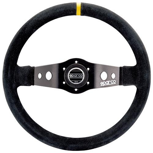 sparco 正規品 スパルコ ステアリング R215 ブラックスエード