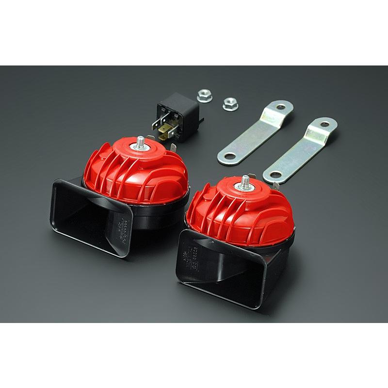 FIAMM フィアム コンパクト電磁ホーン AM80S/LUXE ポルシェBMWメルセデス純正