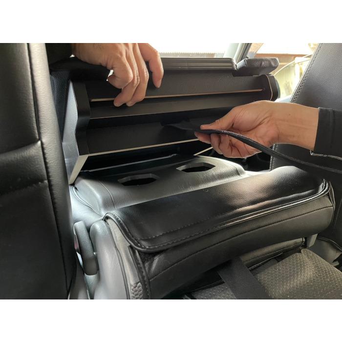 ブラック センターコンソール カップホルダー付き　ハイエース　DX anytyme03_bsc-h200dx-le