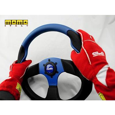 MOMO 正規品 モモ ステアリング コマンド 2 ブルー 35パイ C-65 MOMO 正規品 モモ ステアリング コマンド 2 ブルー 35パイ C-65