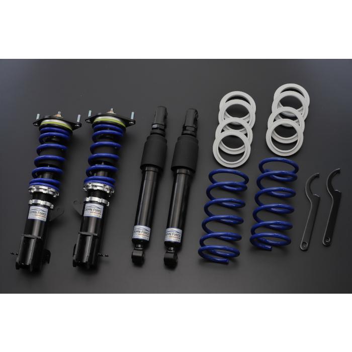 エブリィワゴンクリッパーリオファイナルコネクション車高調