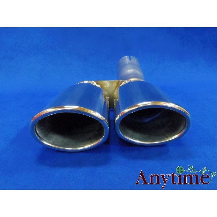 高品質ステンレスマフラーカッター ZVW5# プリウス オーバル型デュアル