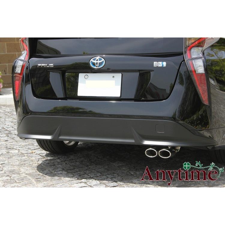 高品質ステンレスマフラーカッター ZVW5# プリウス オーバル型デュアル