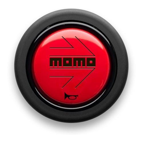MOMO（モモ） 正規品 ホーンボタン MOMO RED モモレッド HB-04