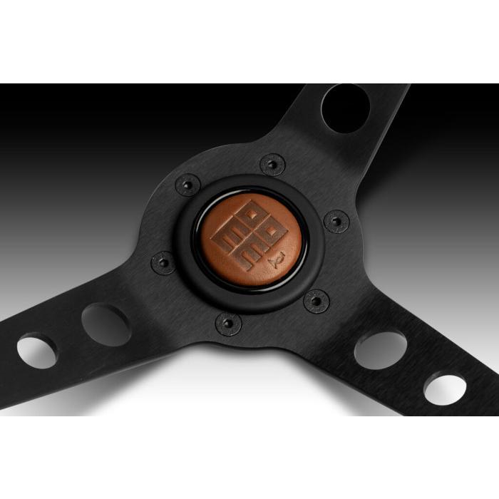 momoプロトタイプステアリング　ホーンボタン MOMO 正規品 モモ ホーンボタン HERITAGE CIGAR LEATHER