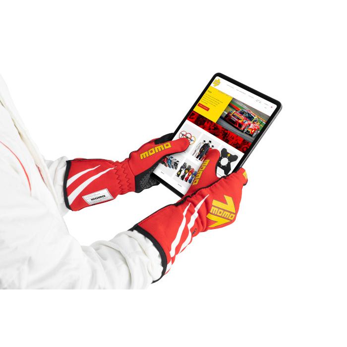 MOMO（モモ） 正規品 RACING GLOVE レーシンググローブ CORSA PRO コルサ プロ FIA公認 8856-2018 ...