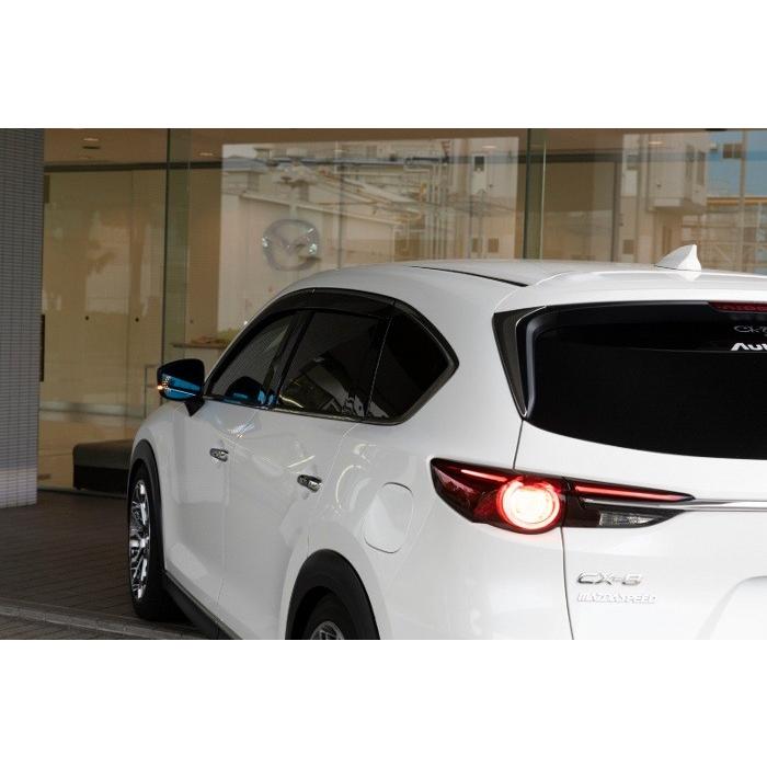MZRacing 車検対応 マルチファンクションLEDブルーミラー 純正BSM対応 