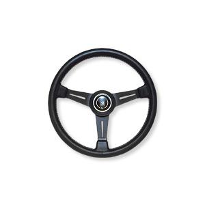 Nardiクラシック　ブラック×レザー NARDI NARDI CLASSIC ナルディ クラシック ブラックレザー＆ブラック