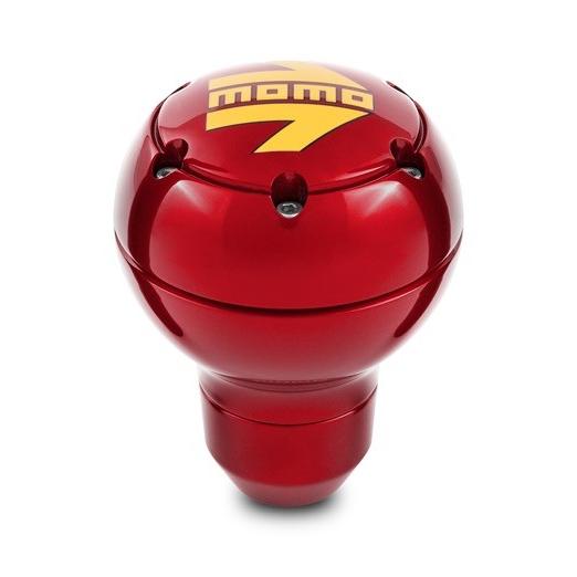 MOMO（モモ） 正規品 シフトノブ SK117 ROUND METAL RED ラウンド
