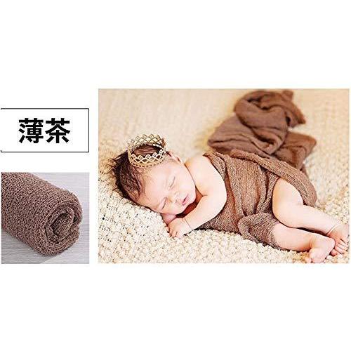 Mel メル 新生児 赤ちゃん ニューボーンフォト ニット コットン ベビーラップ 伸縮 ソフトな肌触り お包み おくるみ 45x155cm 記念撮 17人気no 1の