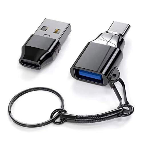 【おすすめ】 C(Type USB + A USB to C USB C 5Gbps高速データ転送 OTG対応 多功能【二個セット】 変換アダプタ USB to ) その他PCケーブル、コネクタ