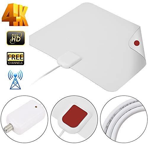 Autcreation 室内アンテナ 4k Hd テレビアンテナ 1km受信範囲 Usbブースター付 高性能高感度 Uhf Vhf対応 全種類 地 安いそれに目立つ