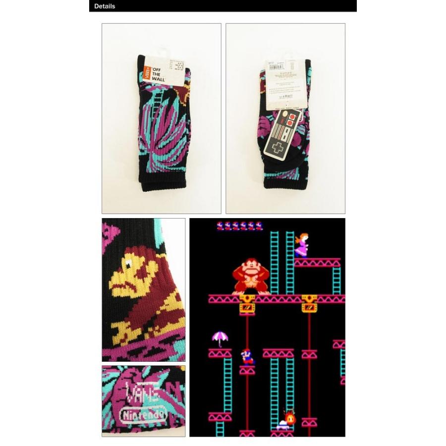 バンズ 任天堂 ソックス 靴下 ドンキーコング ソックス 24 5cm 27cm Uv 1609 147 アンジーヤフー店 通販 Yahoo ショッピング