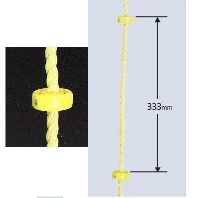 八ッ矢工業 避難用はしご だんだんロープ  15m 12089【個人宅配送不可・代引き不可】｜anzen-signshop｜02