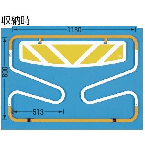 バリケード　キックバリ  5台セット オレンジ/ブルー　グッドデザイン　つくし工房　5210(大型商品)｜anzen-signshop｜03