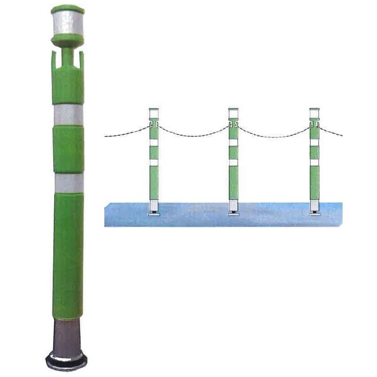 パッチンスタンド マグネット式支柱 工事現場仮囲い杭 10本セット Arao Genba 2 安全 サイン8 通販 Yahoo ショッピング