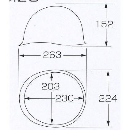 安全ヘルメット　電気工事用耐電型　工事・防災・レジャー用　５個セット　MN−15｜anzen-signshop｜04